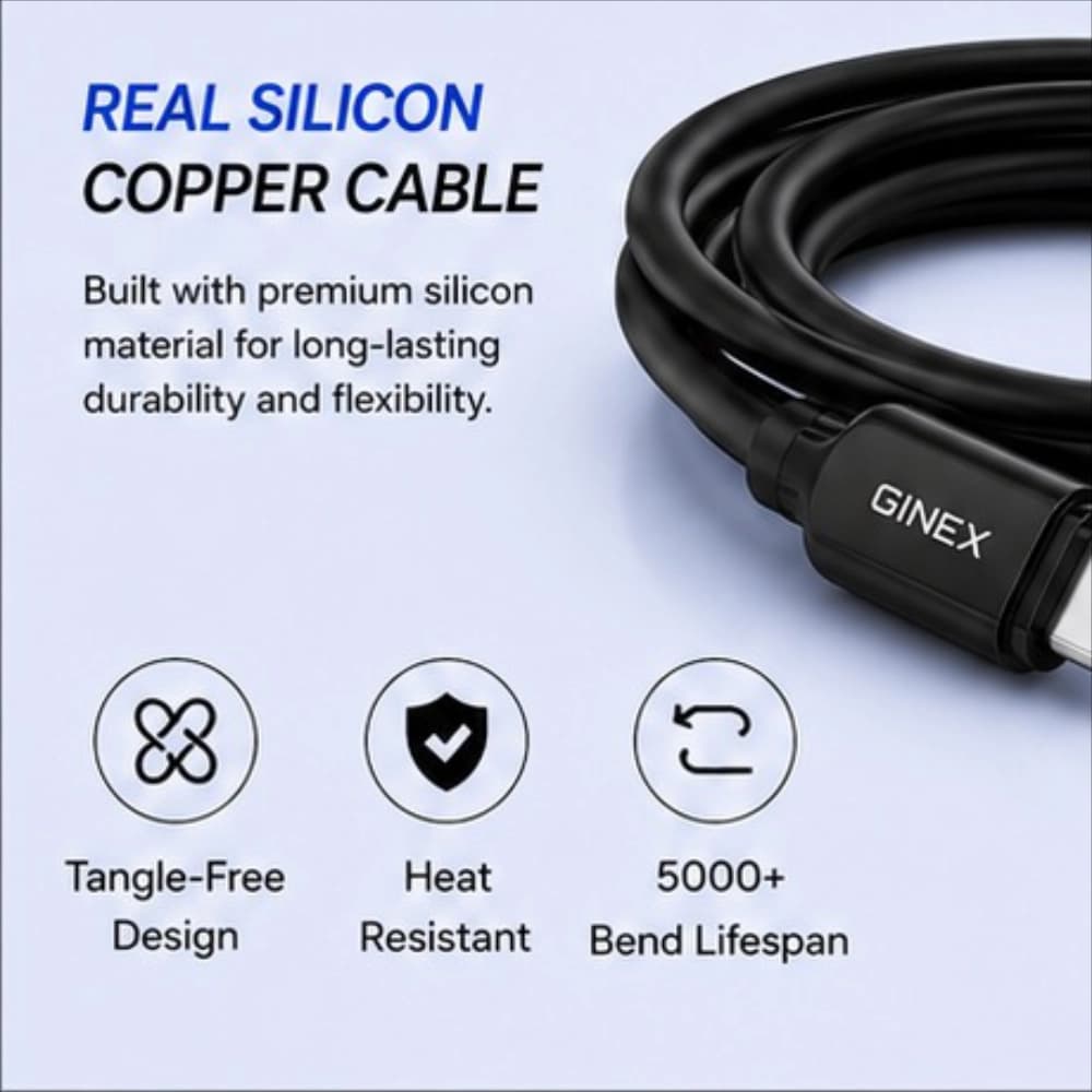 GX-28CC 65W Type-C to Type-C Cable